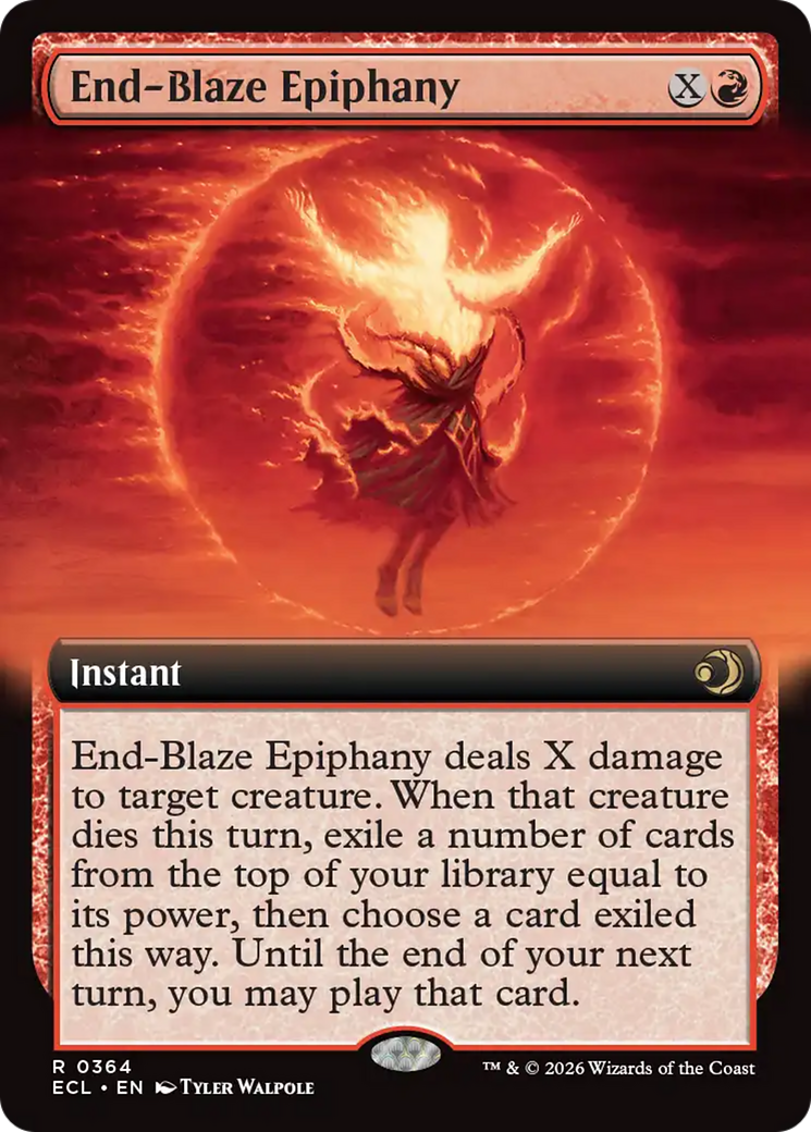 End-Blaze Epiphany (Extended Art) [Lorwyn Eclipsed] | Boutique FDB TCG