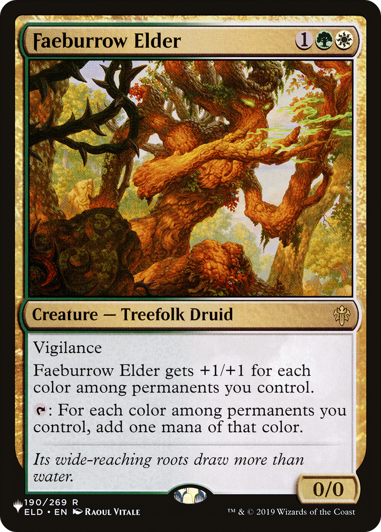 Faeburrow Elder [The List] | Boutique FDB TCG