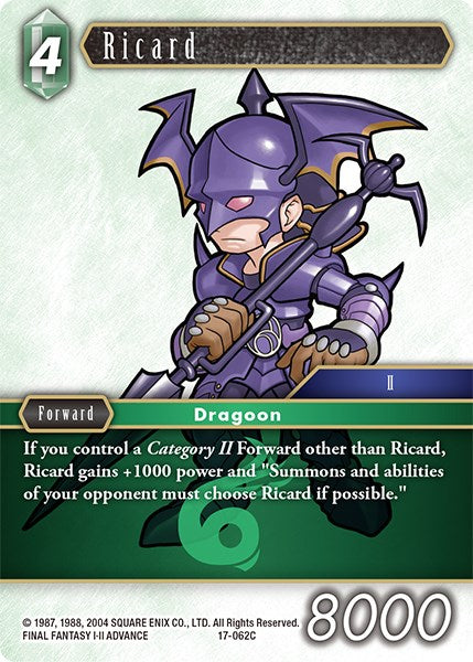 Ricard [Rebellion's Call] | Boutique FDB TCG