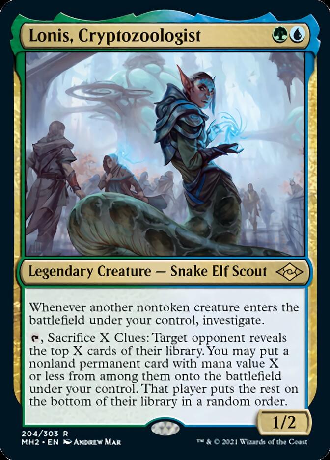 Lonis, Cryptozoologist [Modern Horizons 2] | Boutique FDB TCG