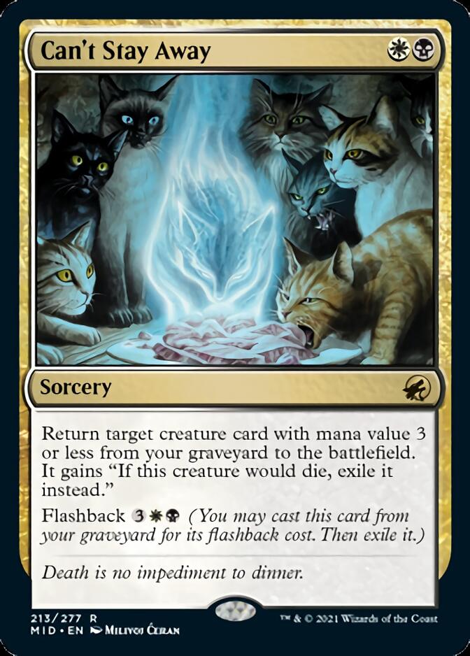 Can't Stay Away [Innistrad: Midnight Hunt] | Boutique FDB TCG
