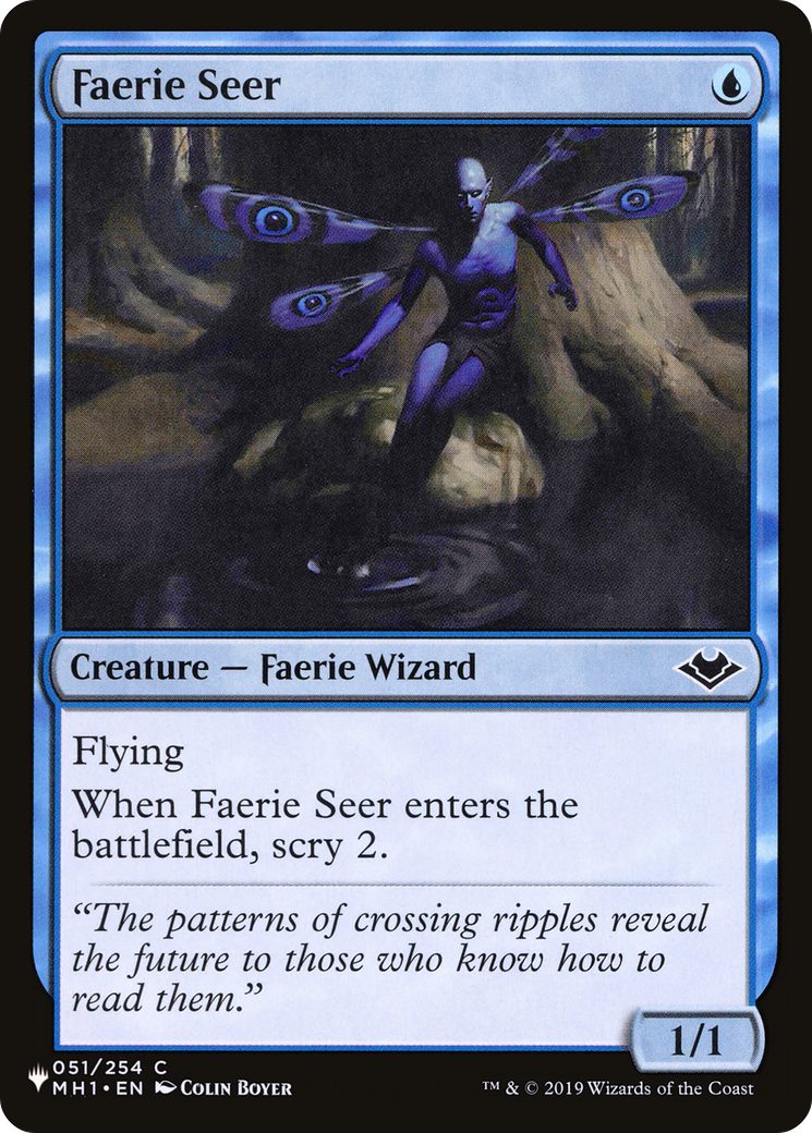 Faerie Seer [The List Reprints] | Boutique FDB TCG