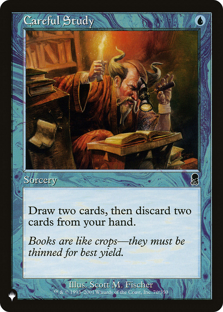 Careful Study [The List Reprints] | Boutique FDB TCG