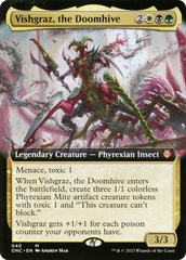 Vishgraz, the Doomhive (Extended Art) [Phyrexia: All Will Be One Commander] | Boutique FDB TCG