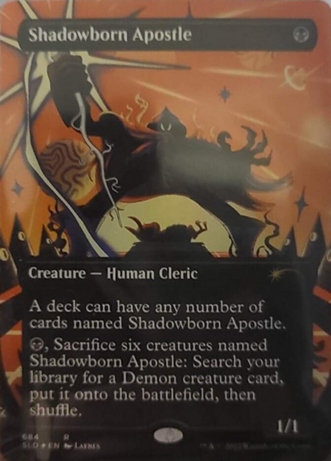 Shadowborn Apostle (Borderless) (684) [Secret Lair Drop Promos] | Boutique FDB TCG