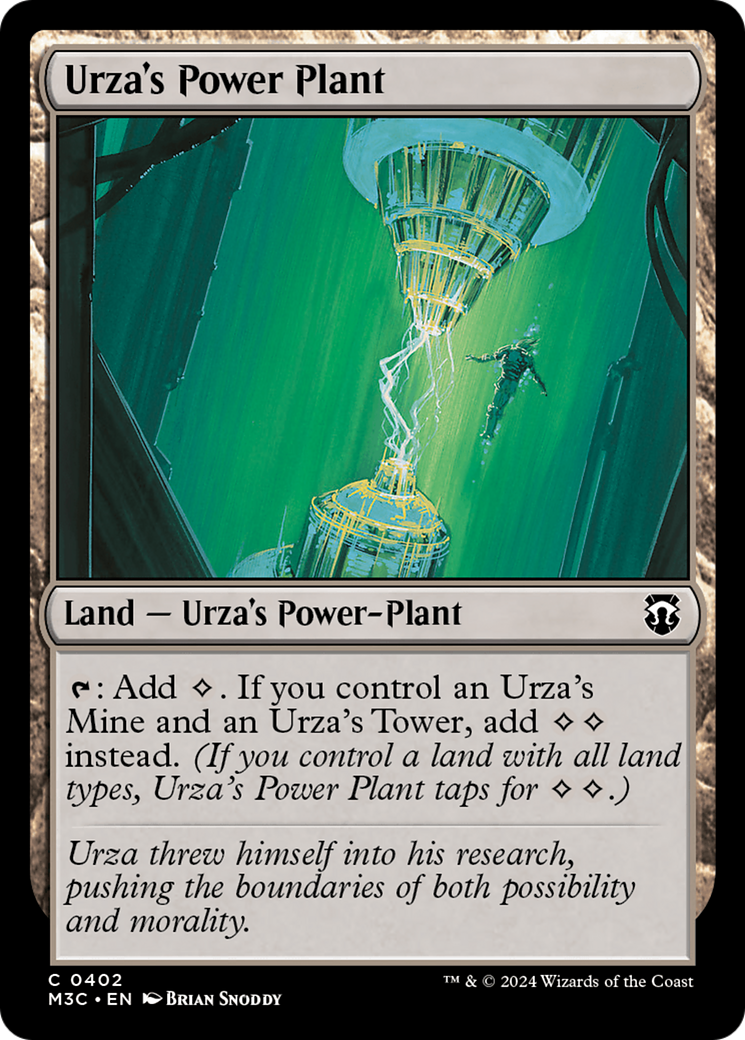 Urza's Power Plant (Ripple Foil) [Modern Horizons 3 Commander] | Boutique FDB TCG