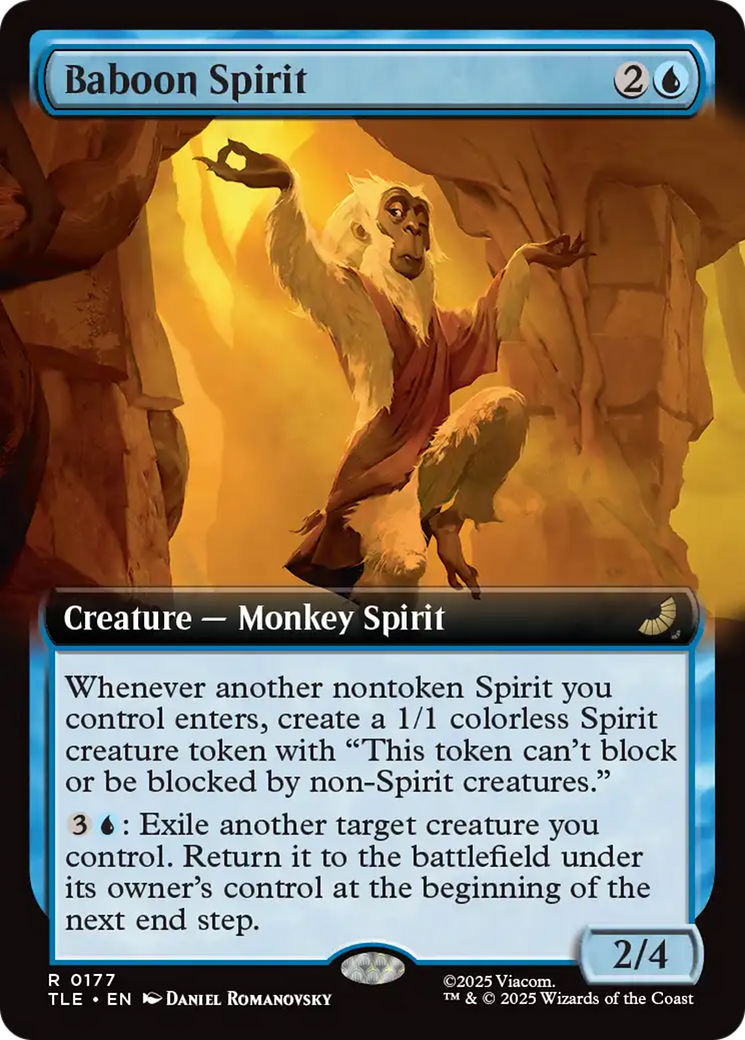 Baboon Spirit (Extended Art) [Avatar: The Last Airbender: Eternal-Legal] | Boutique FDB TCG