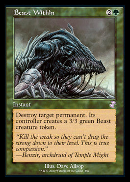 Beast Within (Timeshifted) [Time Spiral Remastered] | Boutique FDB TCG