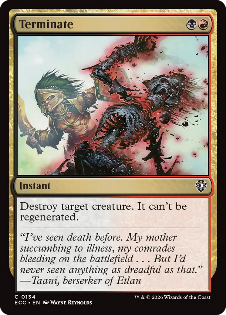 Terminate [Lorwyn Eclipsed Commander] | Boutique FDB TCG