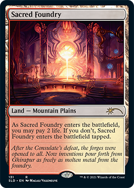 Sacred Foundry [Secret Lair Drop Series] | Boutique FDB TCG