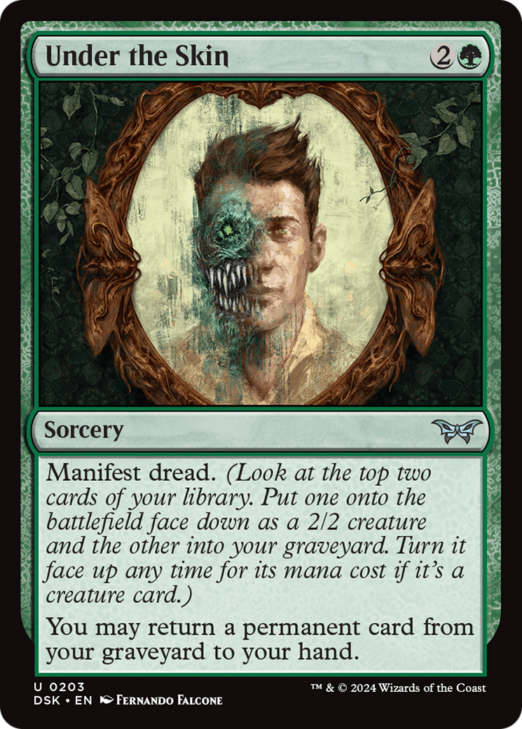 Under the Skin [Duskmourn: House of Horror] | Boutique FDB TCG