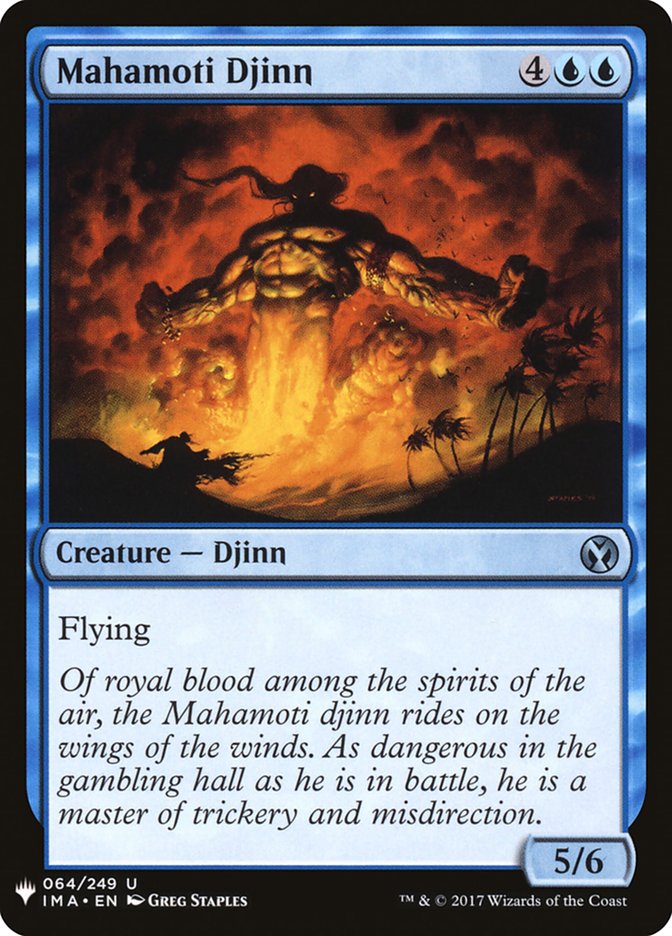 Mahamoti Djinn [Mystery Booster] | Boutique FDB TCG