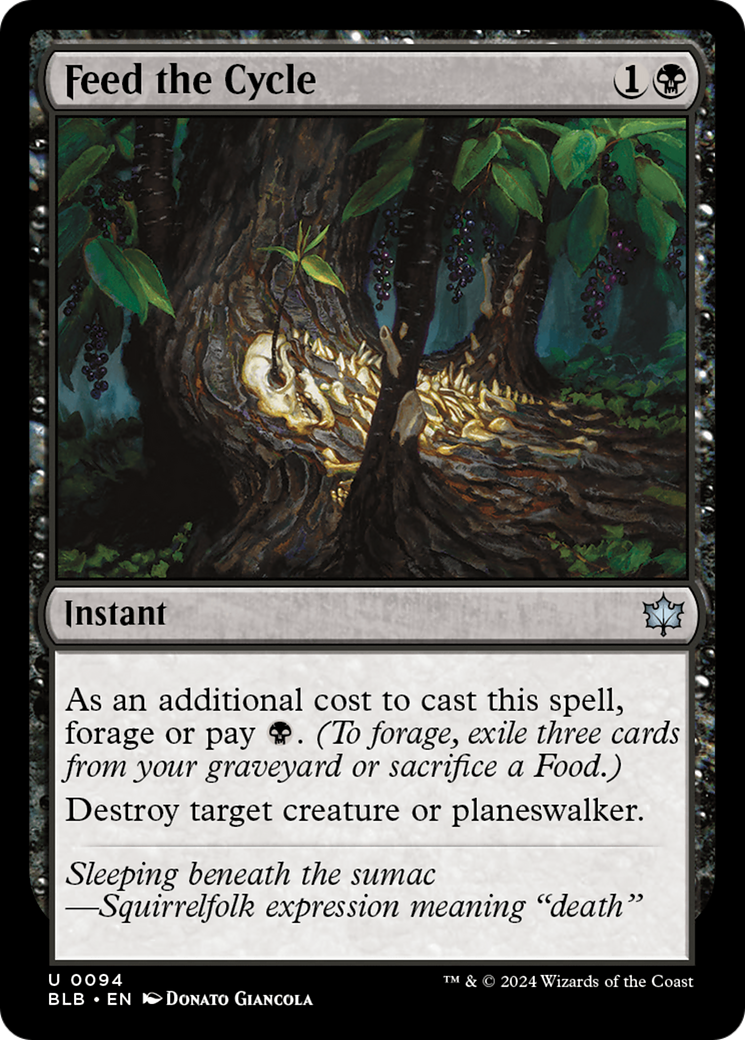 Feed the Cycle [Bloomburrow] | Boutique FDB TCG