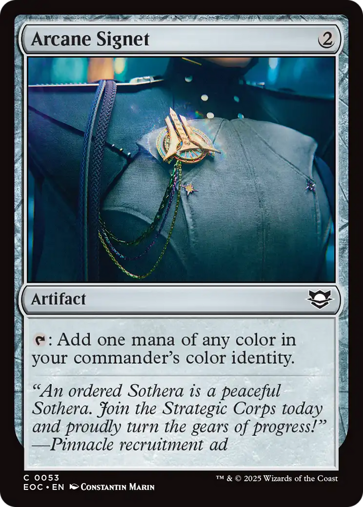 Arcane Signet [Edge of Eternities Commander] | Boutique FDB TCG