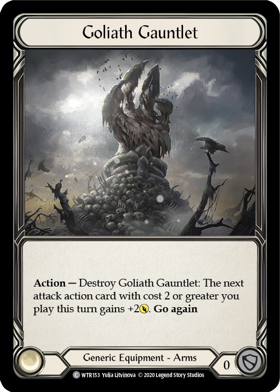 Goliath Gauntlet [U-WTR153] (Welcome to Rathe Unlimited)  Unlimited Rainbow Foil | Boutique FDB TCG