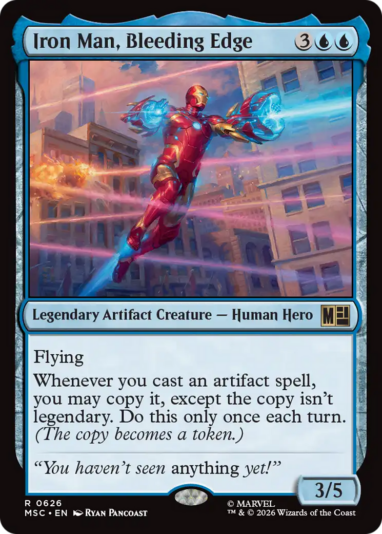 Iron Man, Bleeding Edge [Marvel Super Heroes Commander] | Boutique FDB TCG