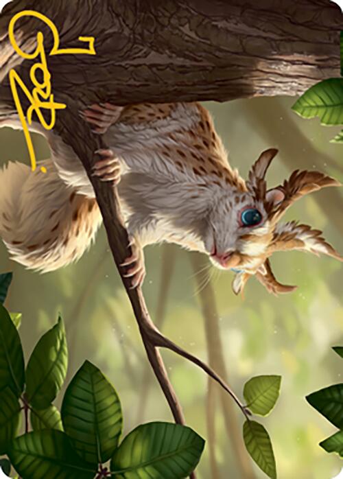 Squirrel Sovereign Art Card (Gold-Stamped Signature) [Modern Horizons 2 Art Series] | Boutique FDB TCG