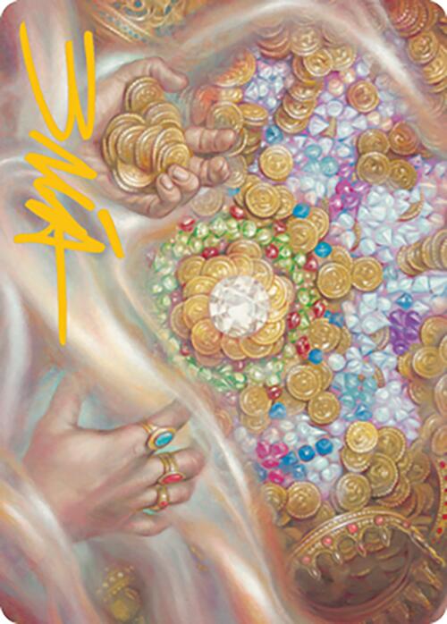 Strike It Rich Art Card (Gold-Stamped Signature) [Modern Horizons 2 Art Series] | Boutique FDB TCG