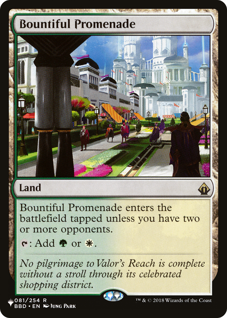 Bountiful Promenade [The List] | Boutique FDB TCG