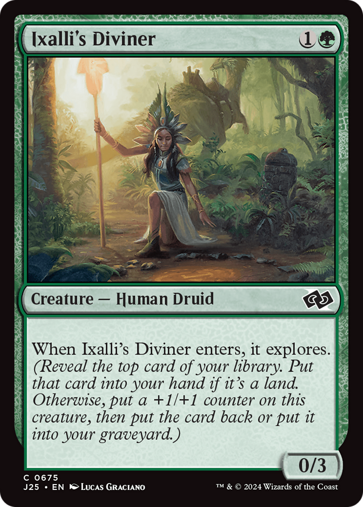Ixalli's Diviner [Foundations Jumpstart] | Boutique FDB TCG
