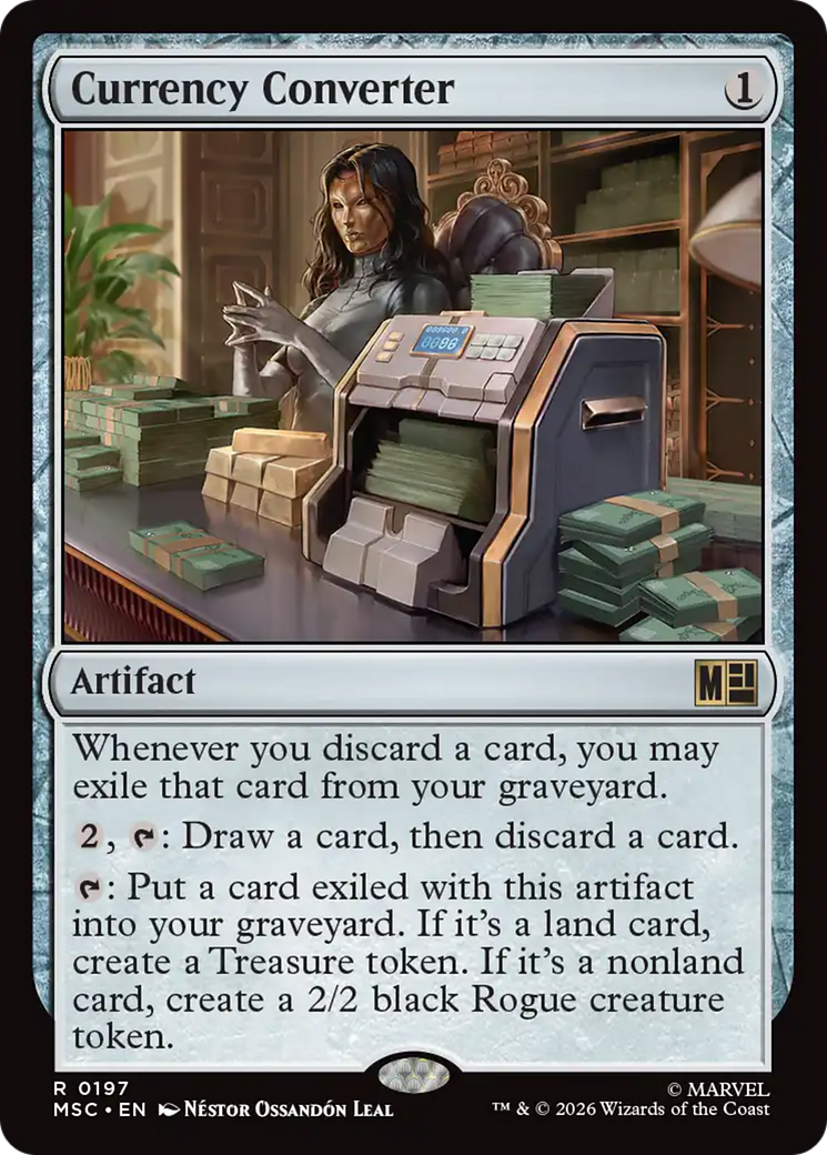 Currency Converter (Surge Foil) [Marvel Super Heroes Commander] | Boutique FDB TCG