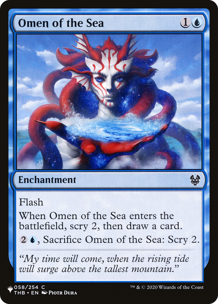 Omen of the Sea [The List] | Boutique FDB TCG