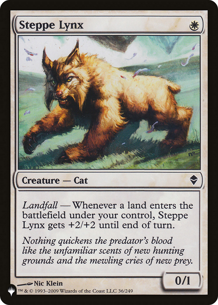 Steppe Lynx [The List Reprints] | Boutique FDB TCG