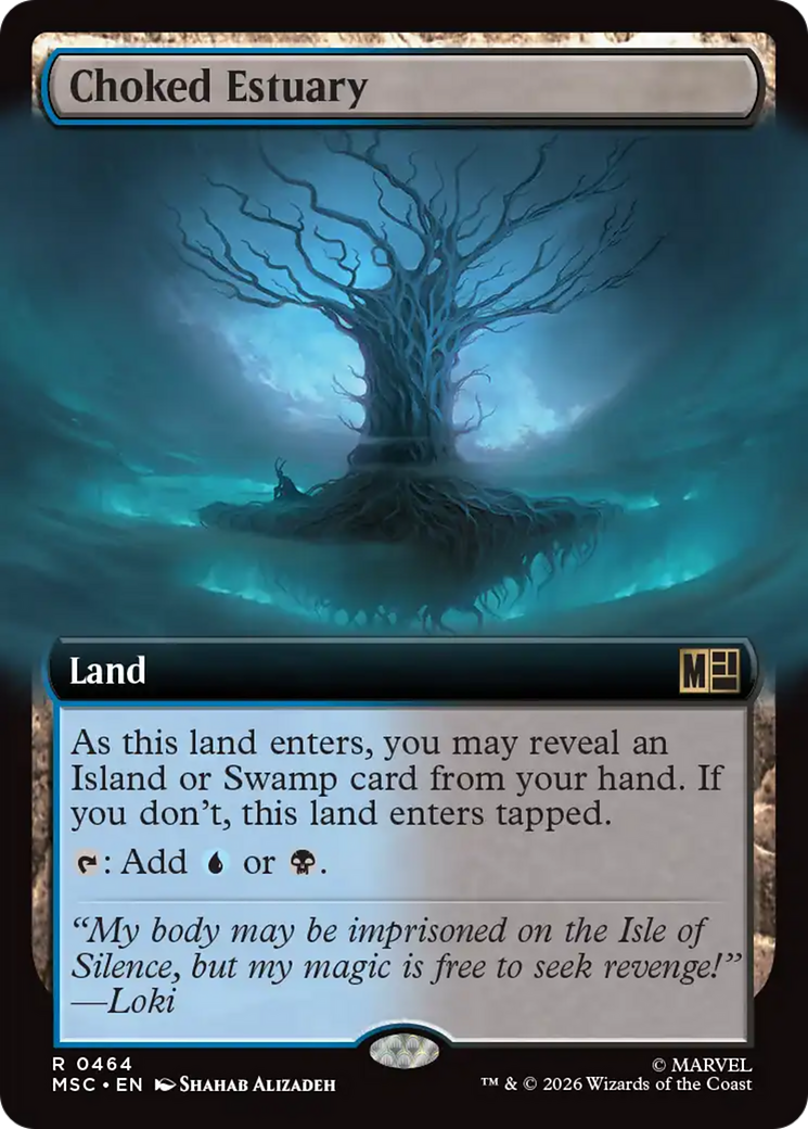 Choked Estuary (Extended Art) [Marvel Super Heroes Commander] | Boutique FDB TCG