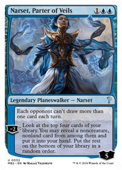 Narset, Parter of Veils (White Border) [Mystery Booster 2] | Boutique FDB TCG