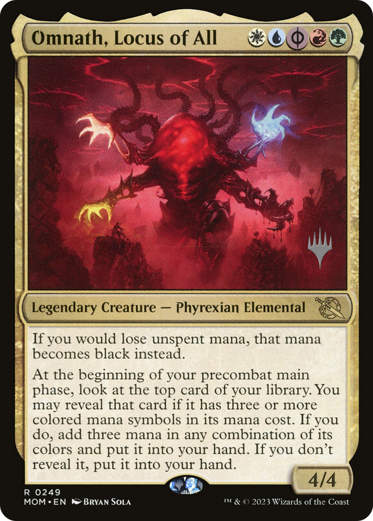 Omnath, Locus of All (Promo Pack) [March of the Machine Promos] | Boutique FDB TCG