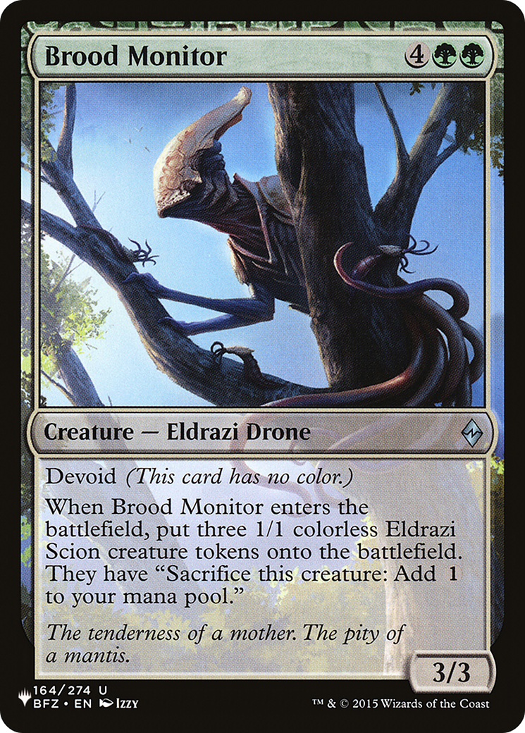 Brood Monitor [The List] | Boutique FDB TCG