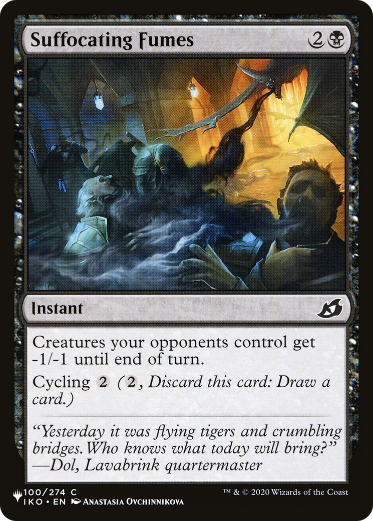 Suffocating Fumes [The List] | Boutique FDB TCG