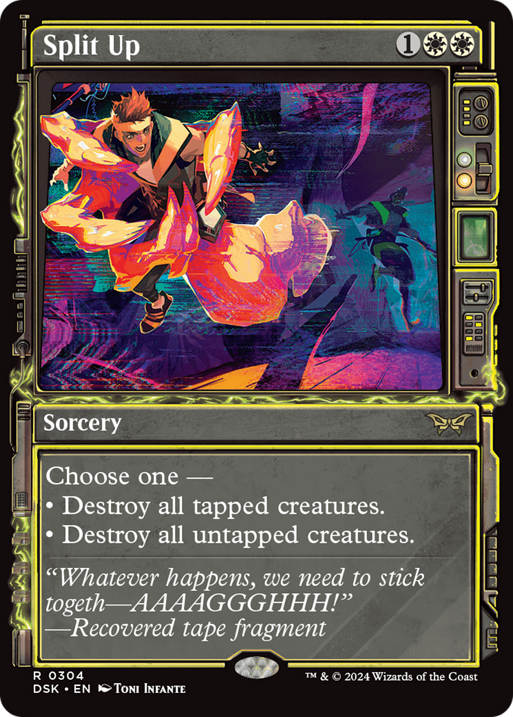 Split Up (Showcase) [Duskmourn: House of Horror] | Boutique FDB TCG