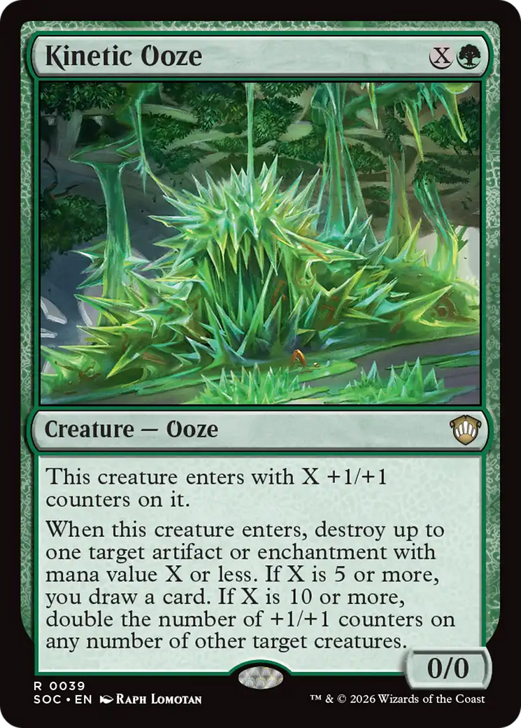 Kinetic Ooze [Secrets of Strixhaven Commander] | Boutique FDB TCG