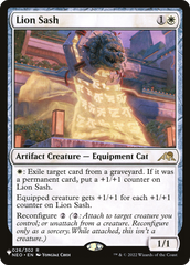 Lion Sash [The List] | Boutique FDB TCG