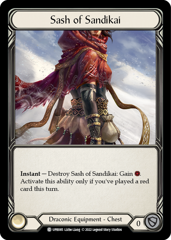Sash of Sandikai [UPR085] (Uprising) | Boutique FDB TCG