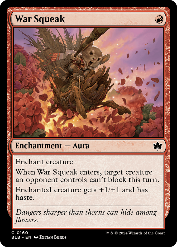 War Squeak [Bloomburrow] | Boutique FDB TCG