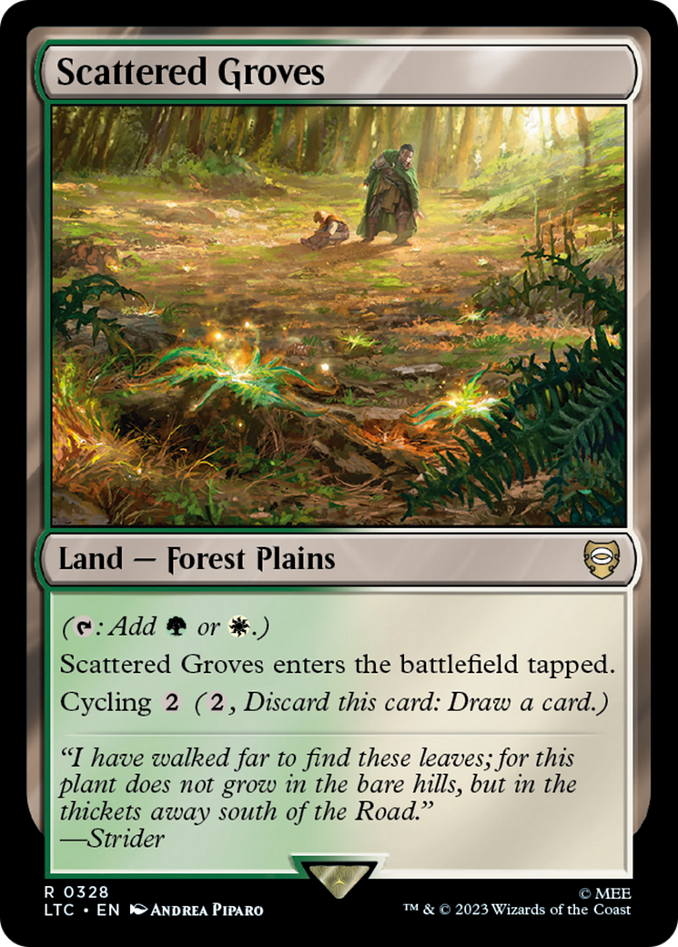 Scattered Groves [The Lord of the Rings: Tales of Middle-Earth Commander] | Boutique FDB TCG