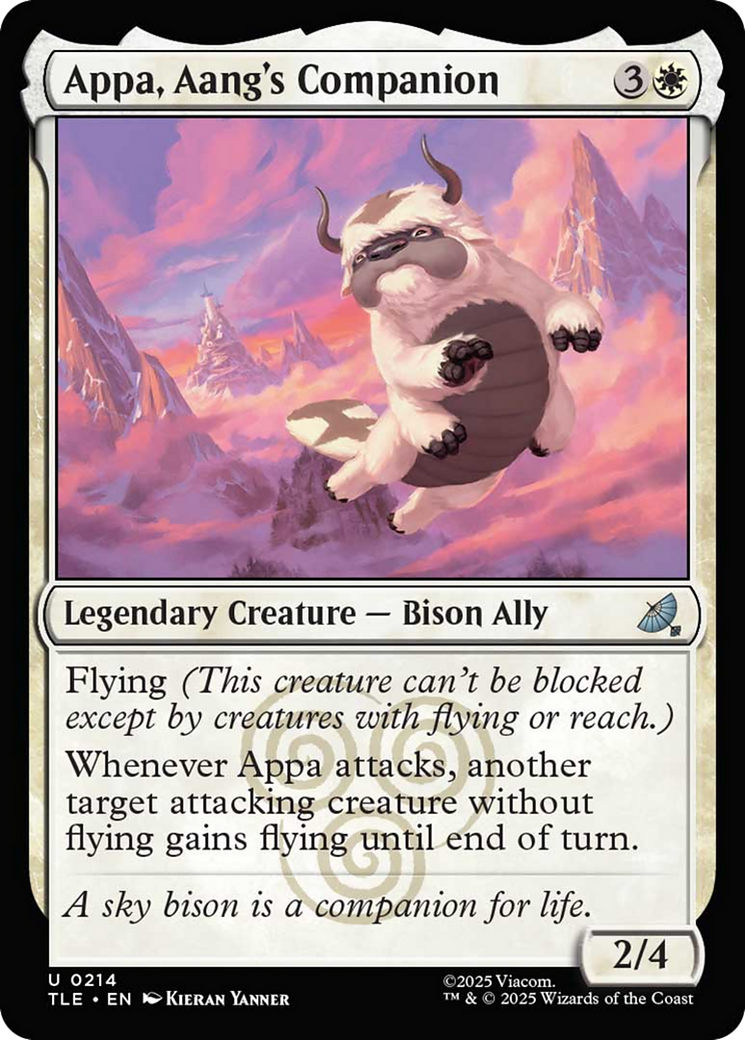 Appa, Aang's Companion [Avatar: The Last Airbender: Eternal-Legal] | Boutique FDB TCG