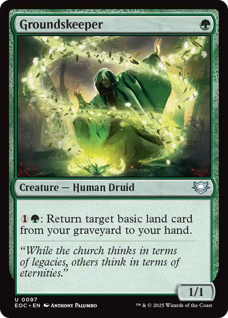 Groundskeeper [Edge of Eternities Commander] | Boutique FDB TCG