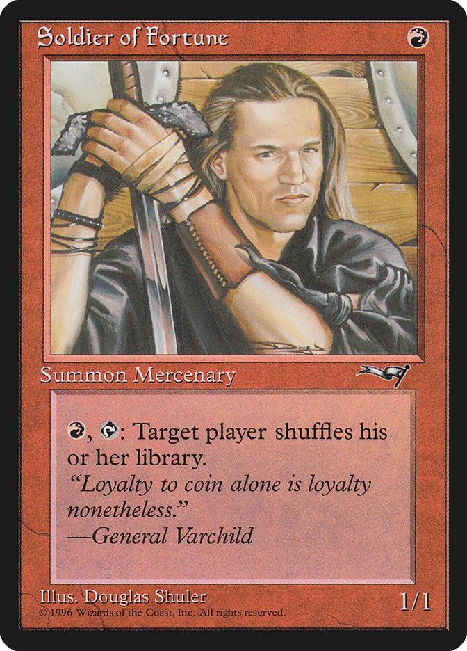 Soldier of Fortune [Alliances] | Boutique FDB TCG