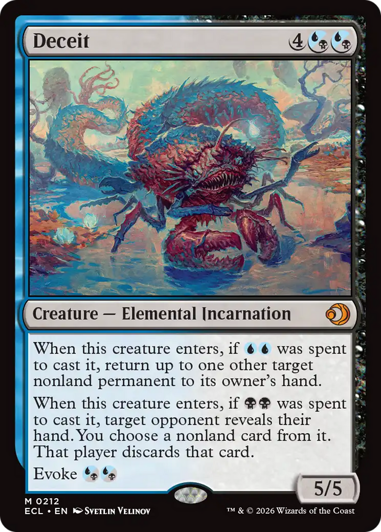Deceit [Lorwyn Eclipsed] | Boutique FDB TCG