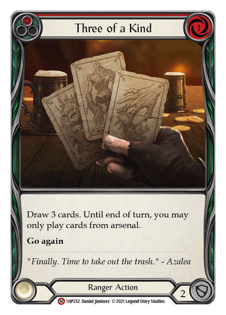 Three of a Kind [1HP232] (History Pack 1) | Boutique FDB TCG