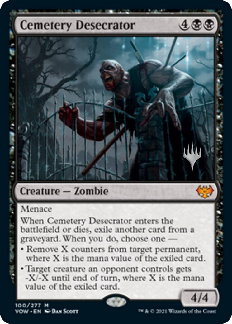 Cemetery Desecrator [Aetherdrift Promos] | Boutique FDB TCG