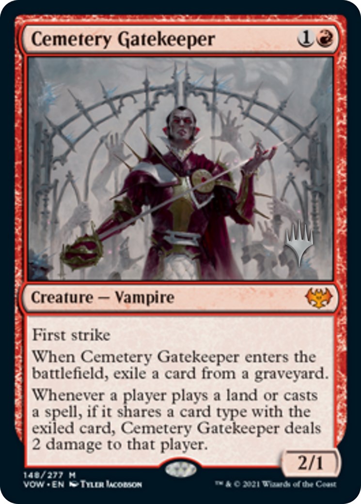Cemetery Gatekeeper [Aetherdrift Promos] | Boutique FDB TCG