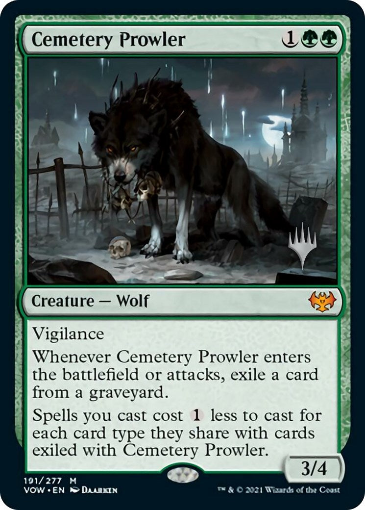 Cemetery Prowler (Promo Pack) [Aetherdrift Promos] | Boutique FDB TCG
