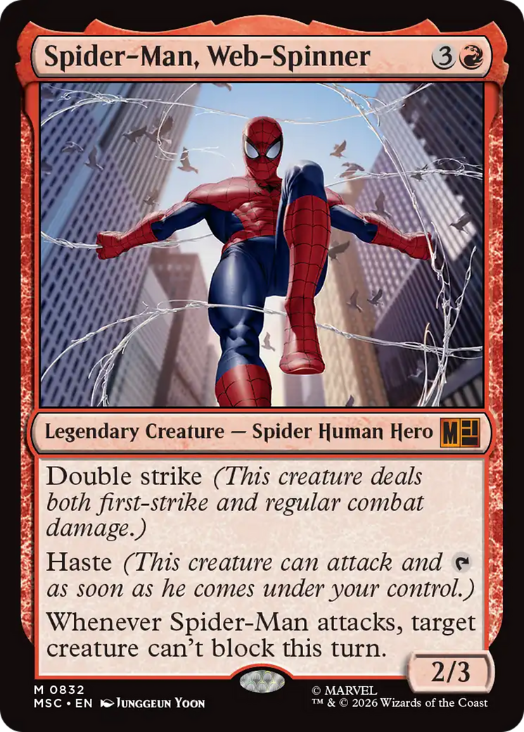 Spider-Man, Web-Spinner [Marvel Super Heroes Commander] | Boutique FDB TCG