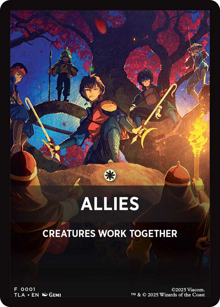 Allies Theme Card [Avatar: The Last Airbender: Eternal-Legal] | Boutique FDB TCG