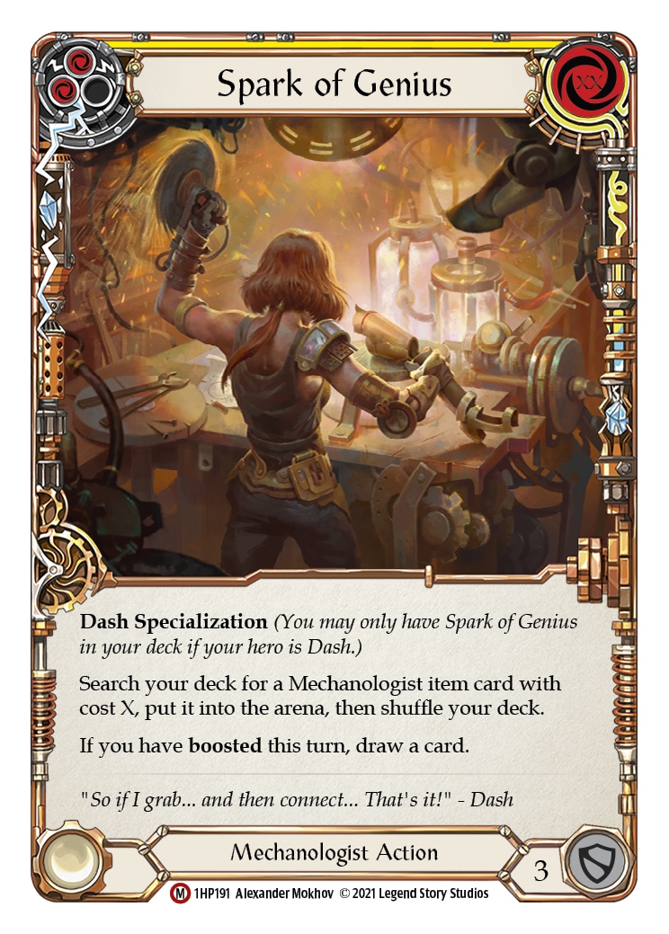 Spark of Genius [1HP191] (History Pack 1) | Boutique FDB TCG