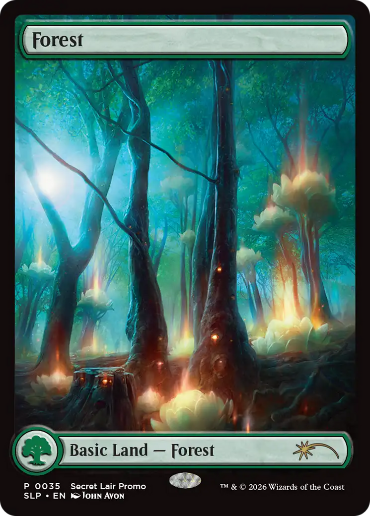 Forest (0035) [Secret Lair Showdown] | Boutique FDB TCG